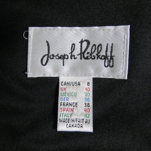 Joseph Ribkoff Waffle Pattern Open Front Blazer Jacket - Picture 6 of 6